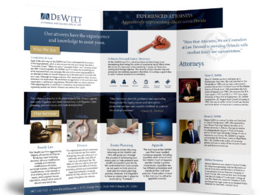 Dewitt Law Firm Brochure